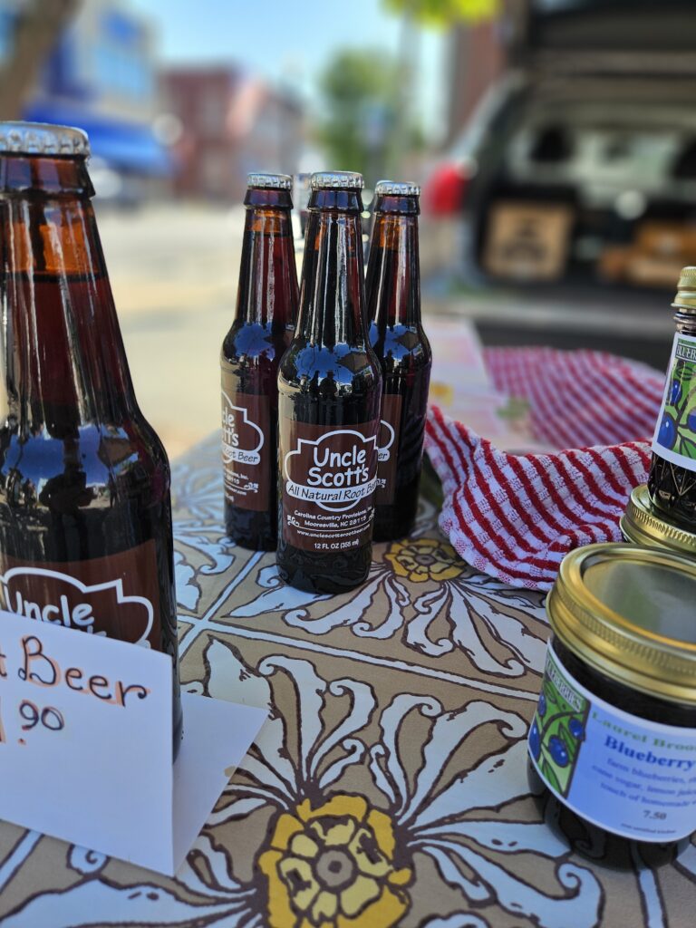 Uncle Scott's Root Beer from Laurel Brooks Farm at the State Street Farmers Market, Bristol, TN
