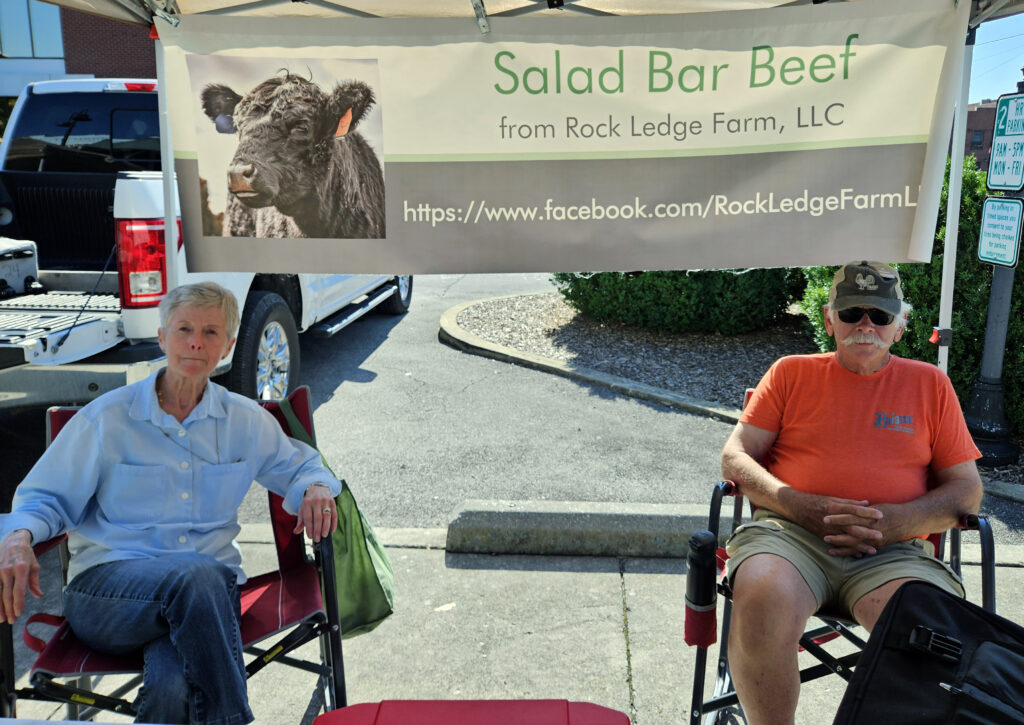 Salad Bar Beef from Rock Ledge Farm at the State Street Farmers Market