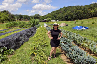 Sarah Long at Spade and Spoon Farm