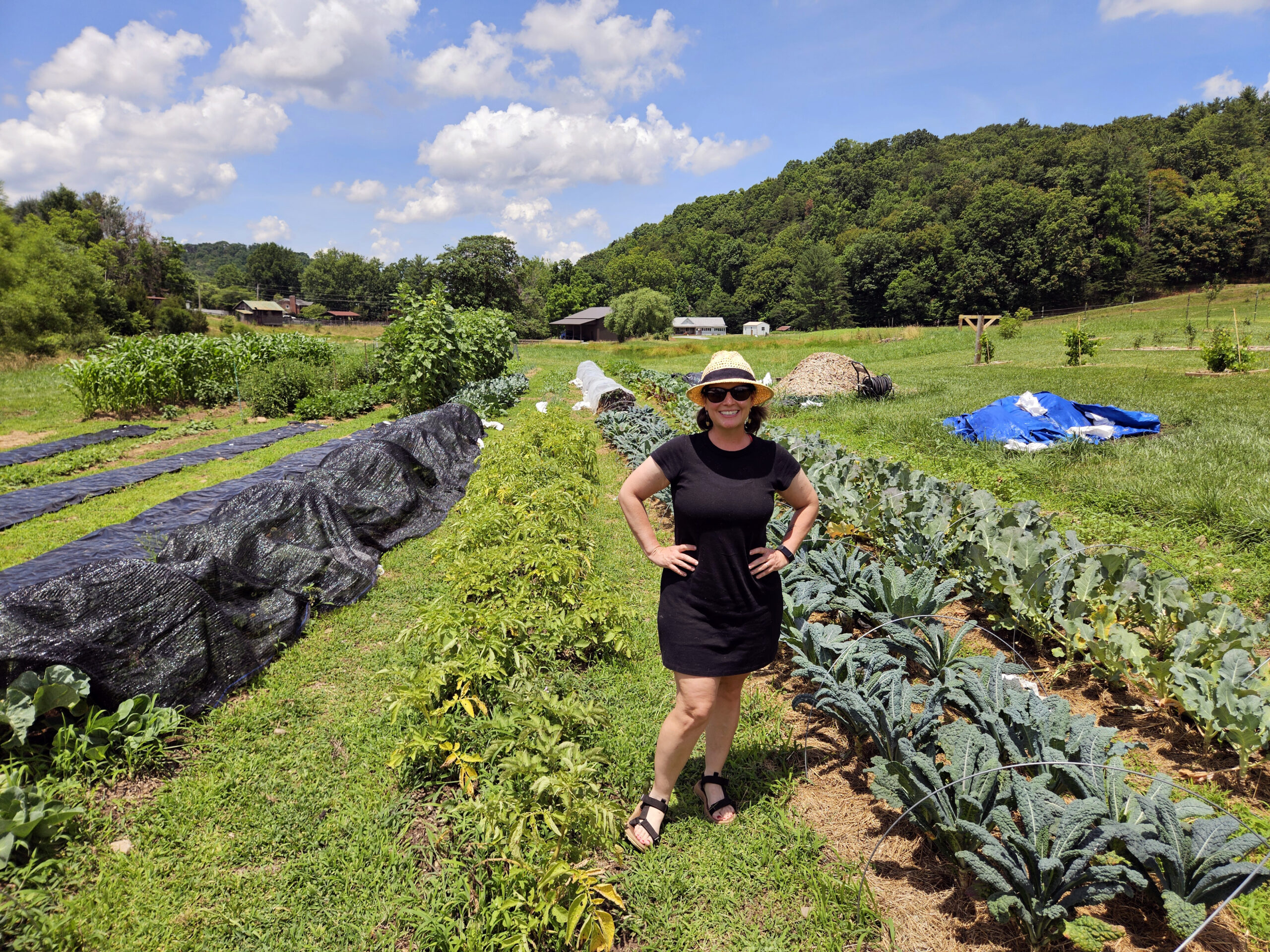 Sarah Long at Spade and Spoon Farm