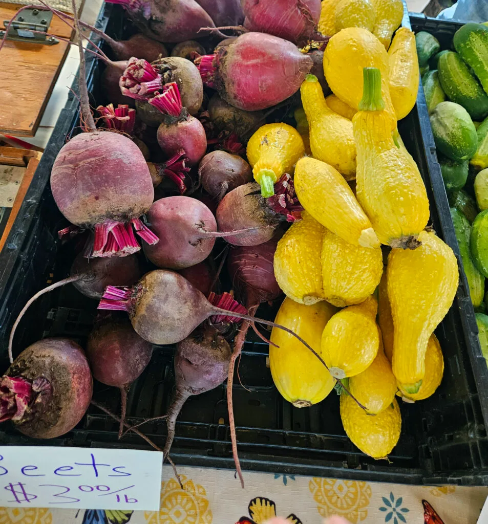 beets and squash