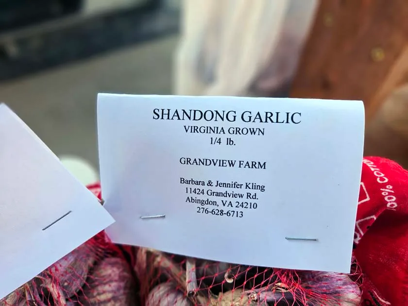 Grandview Farm Garlic
