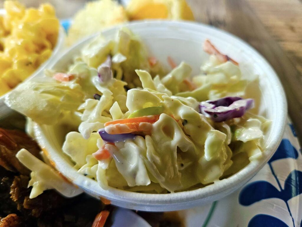 Refreshing Cole Slaw is a must have BBQ Side