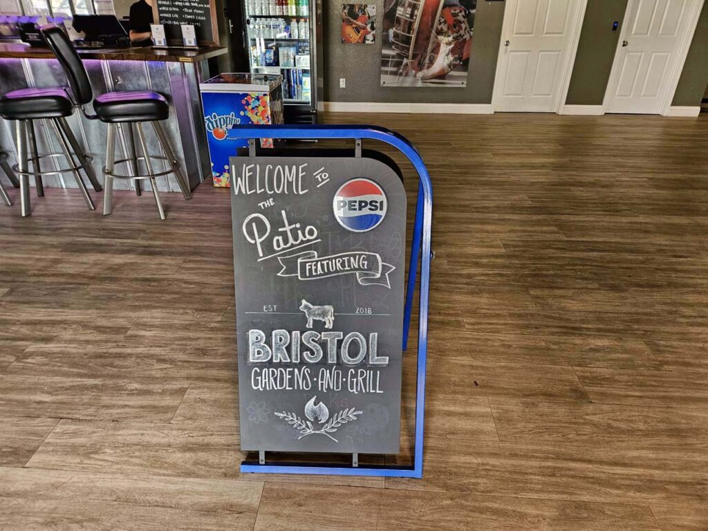 Welcome to the Patio and Bristol Gardens & Grill
