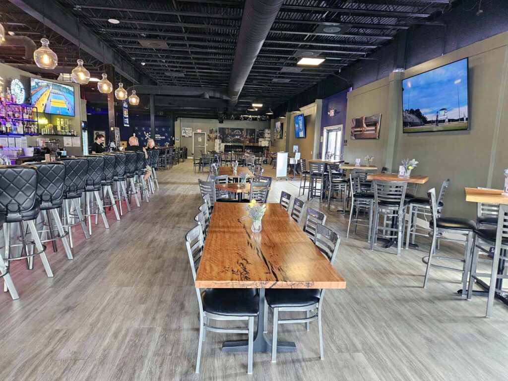 Dining room at Bristol Gardens & Grill