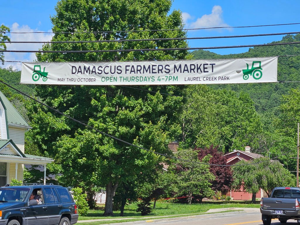 Banner for Damascus Farmers Market