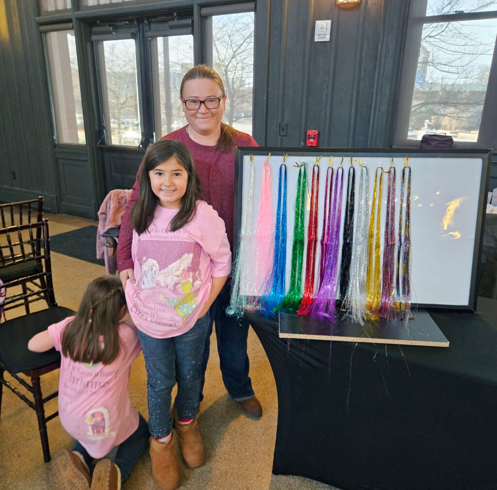 Heather, Brooklyn, and Jordan with Fairy Hair