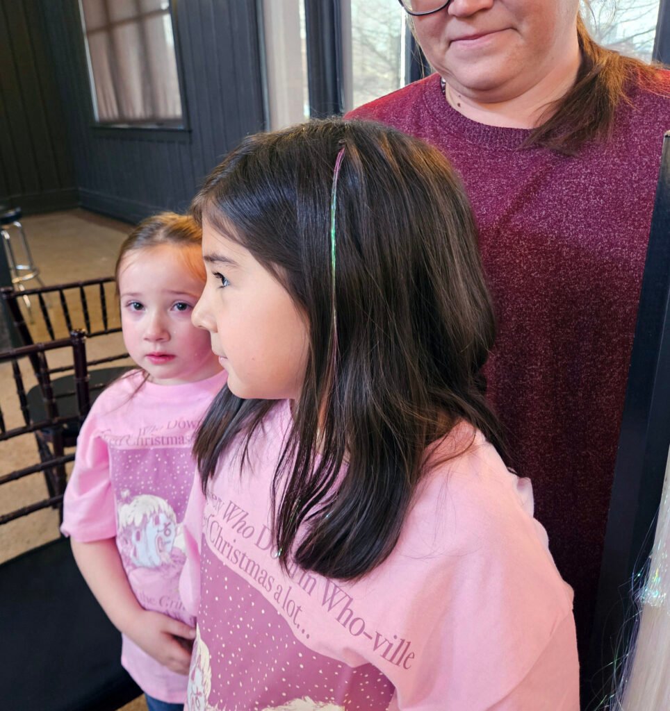 Brooklyn shows off her fairy hair