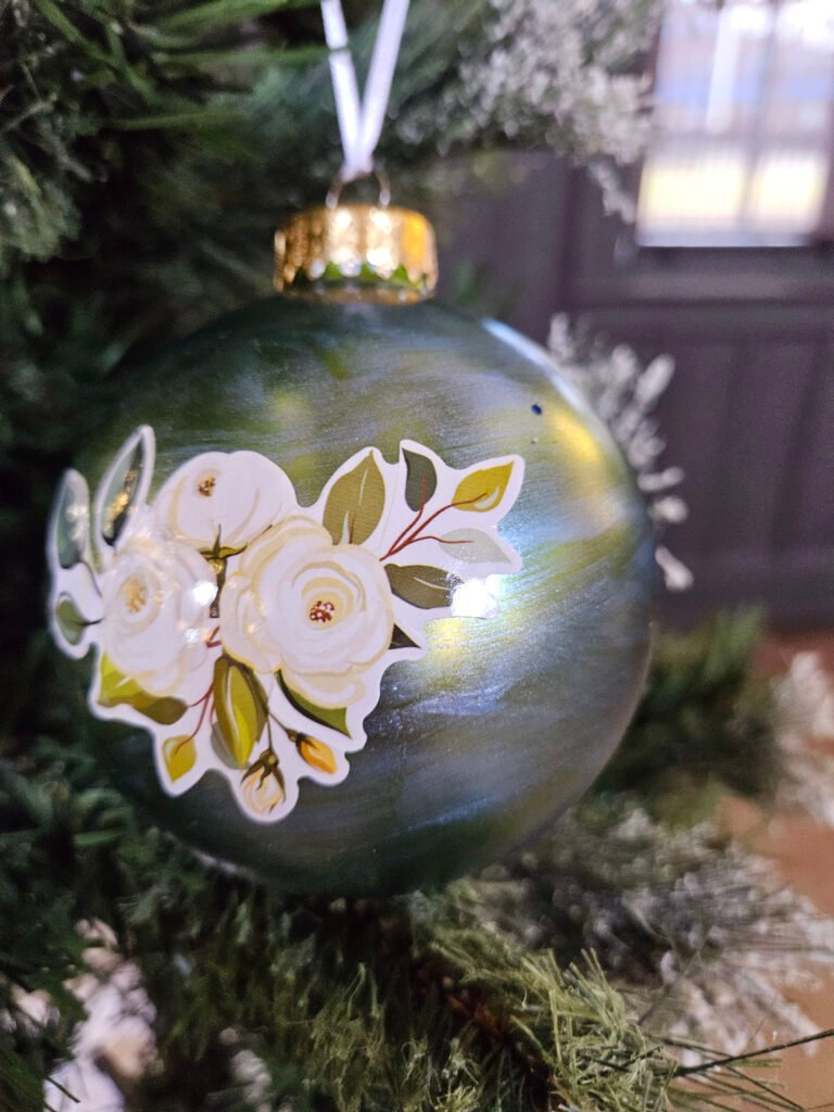 Gorgeous painted ornament