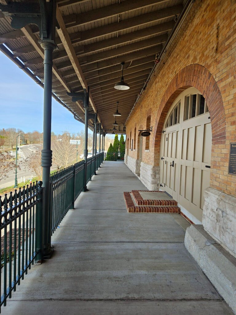 The front of the Bristol Train Station on Small Business Saturday