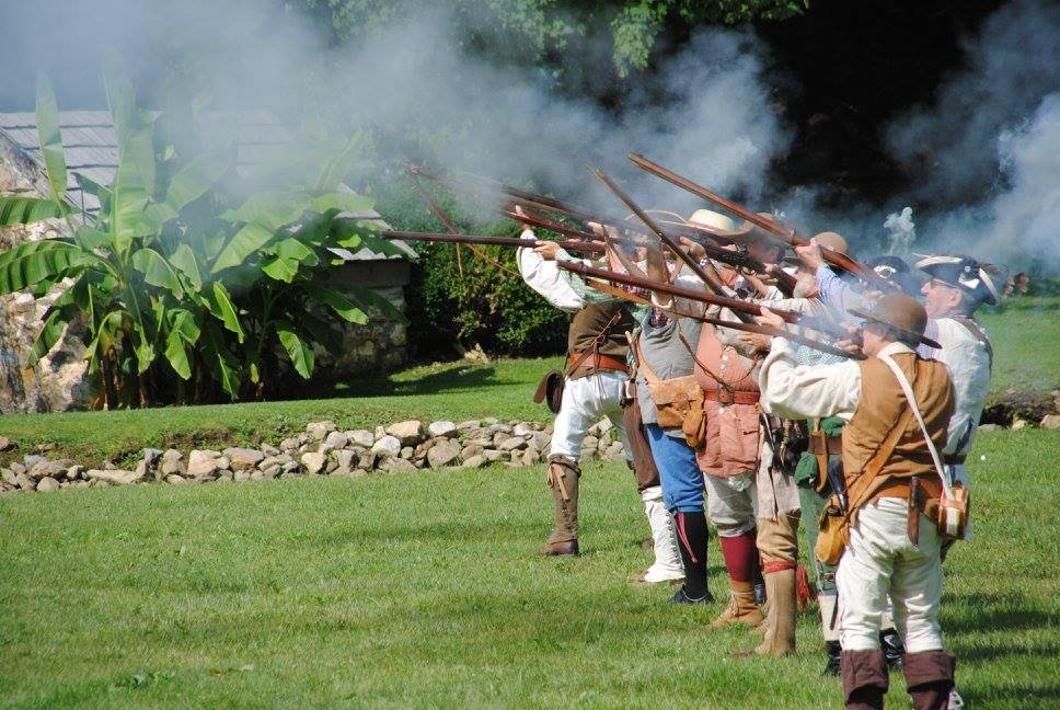 Revolutionary War Reenacting at the Muster Grounds