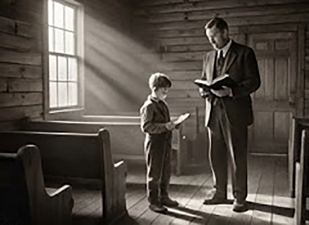 Boaz and the Preacher - Appalachian Highlands Farmers Magazine The Preacher talks with Boaz about the riddle