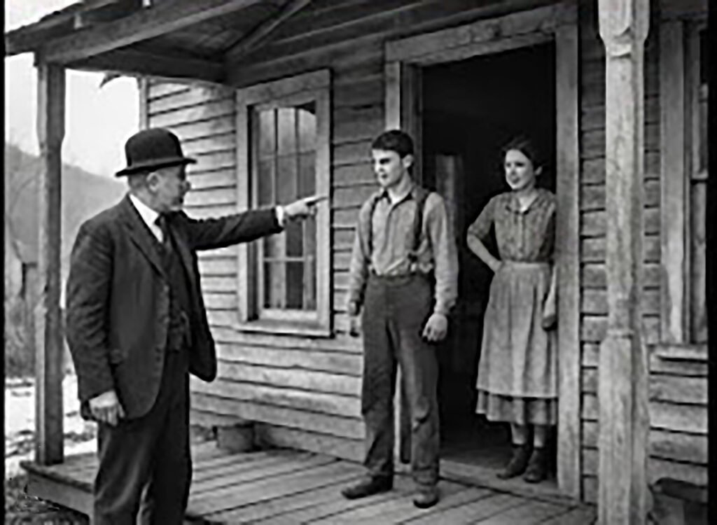 Jasper threatens family - Appalachian Highlands Farmers Magazine Jasper Graves demands payment of debt and rent. Threatens eviction