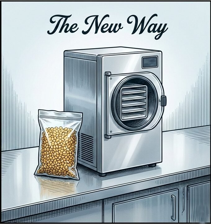 The New Way, Freeze-drying
