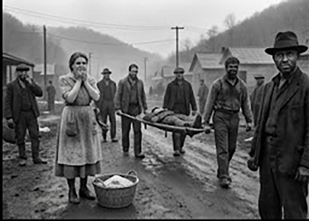 Ruth drops laundry - Appalachian Highlands Farmers Magazine Ruth drops the laundry in shock.