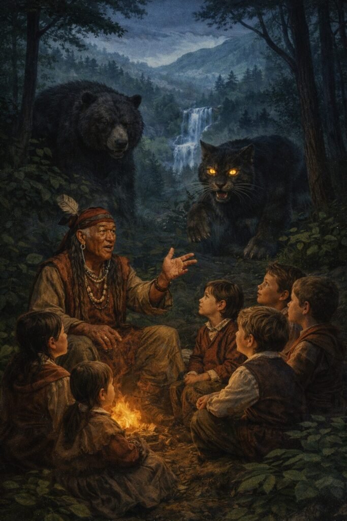 Cherokee Telling Stories