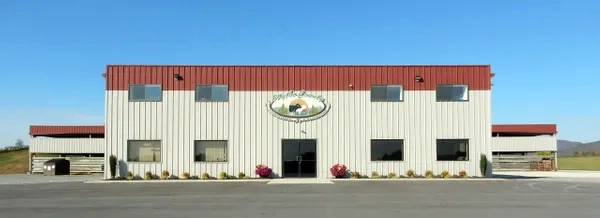 Auction barn at Wytheville County Livestock, Inc