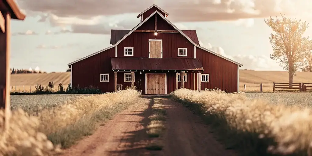 A Barndominium Illustration