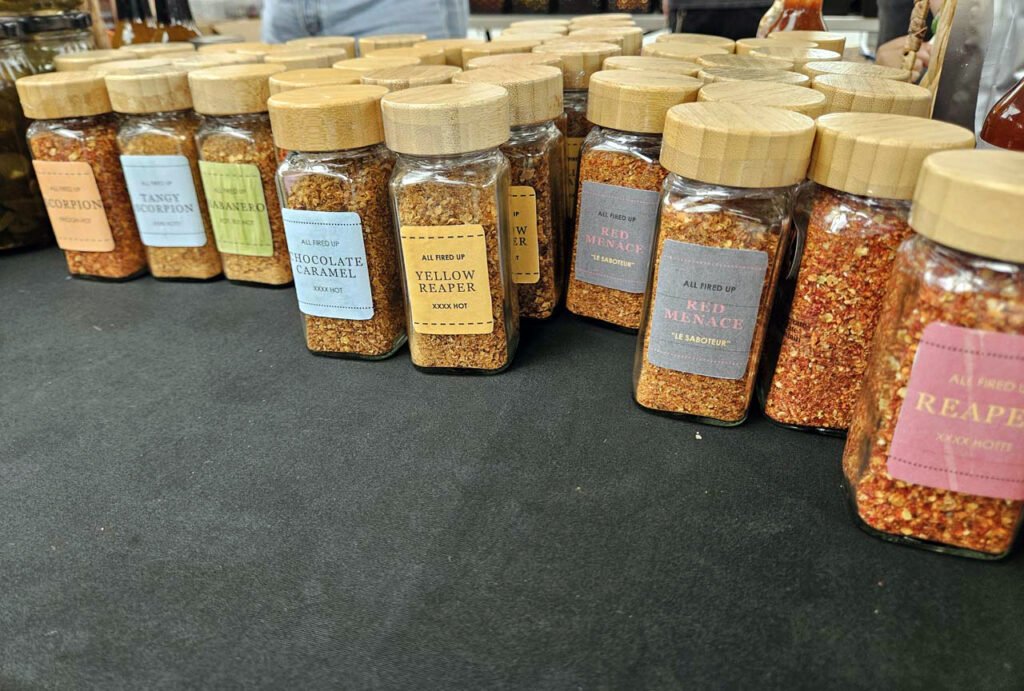 Spiced made from local Chilis