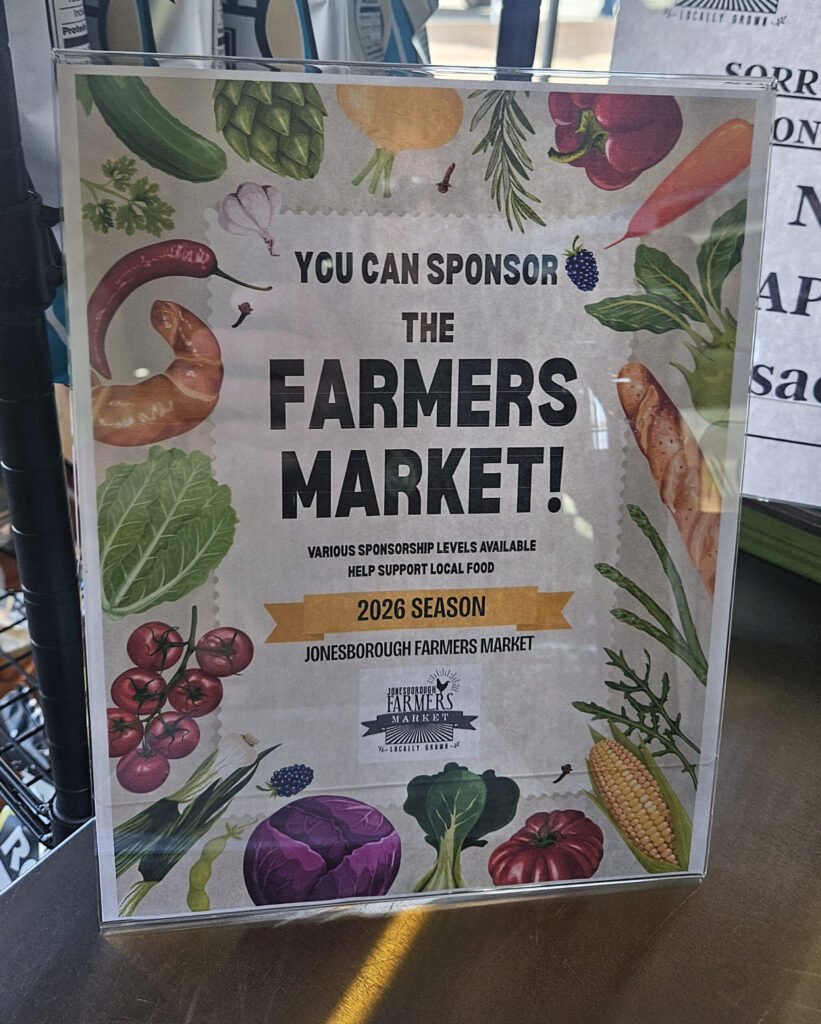 Be a Sponsor of the Market