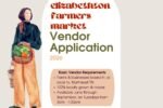 Elizabethton Farmers Market Vendor Application Flyer