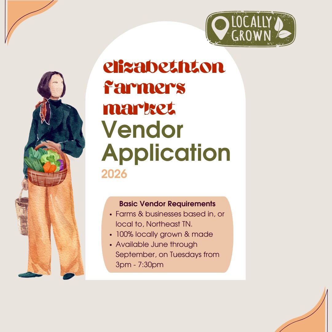 2026apply - Appalachian Highlands Farmers Magazine Elizabethton Farmers Market Vendor Application Flyer