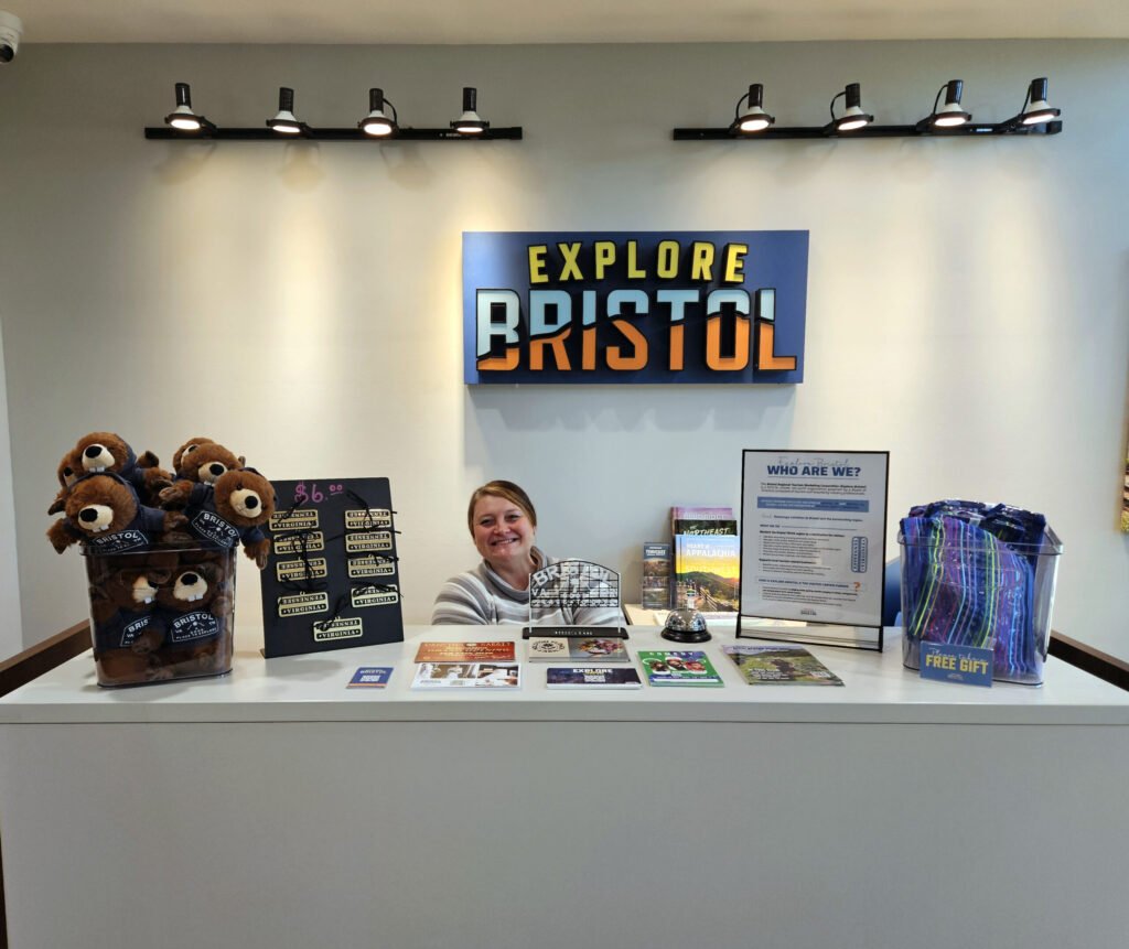 Maria Greet Guests at Explore Bristol