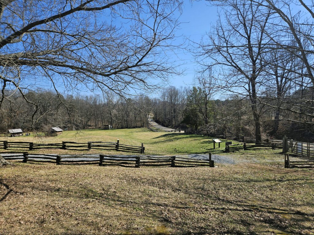 View of the Tipton-Haynes Property from the Tipton House