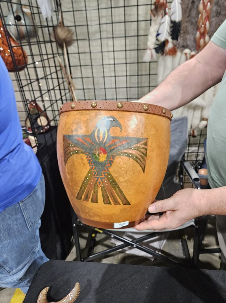 20260306_131130 - Appalachian Highlands Farmers Magazine A drum that Native Americans might use.