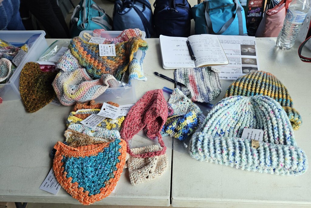 Knit goods from Thurston Family Farm