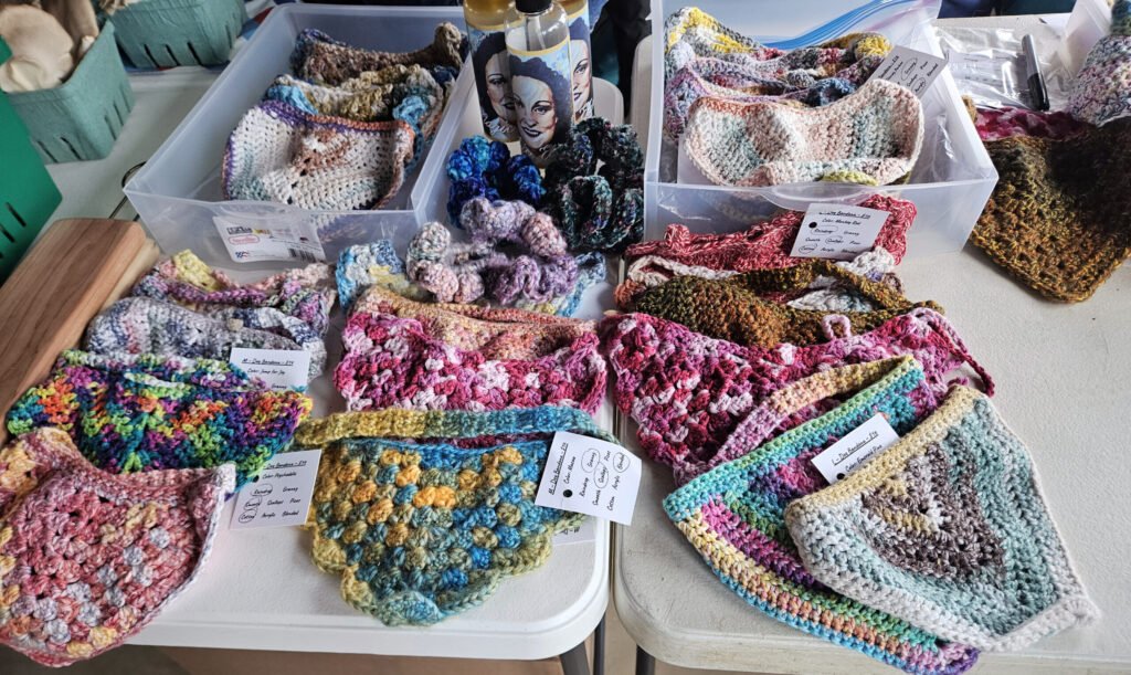 Knit goods from Thurston Family Farm