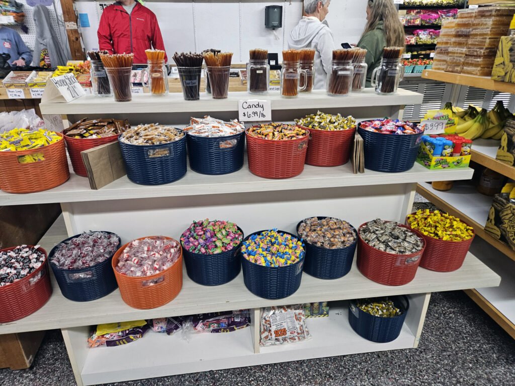 Various Old Fashioned Candies