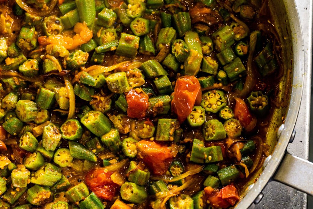 Born and Cornbread Bhindi