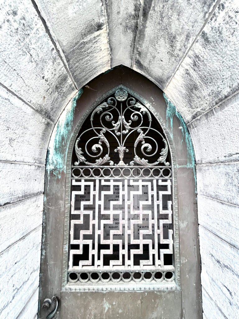 Ornate Mausoleum Gate