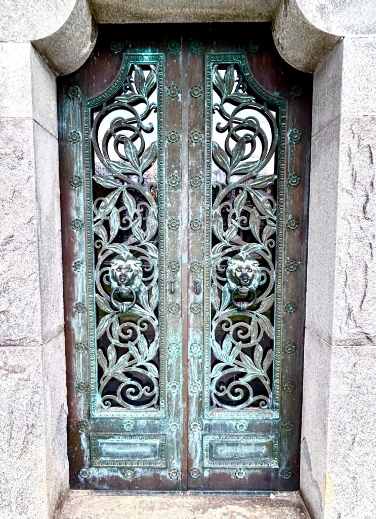 Ornate Mausoleum Gate