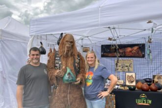 Toby, Sasquatch, and Christina