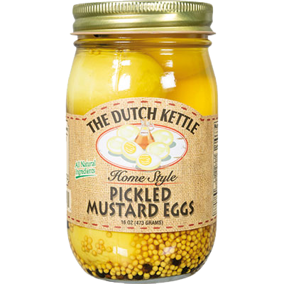 Pickled Mustard Eggs