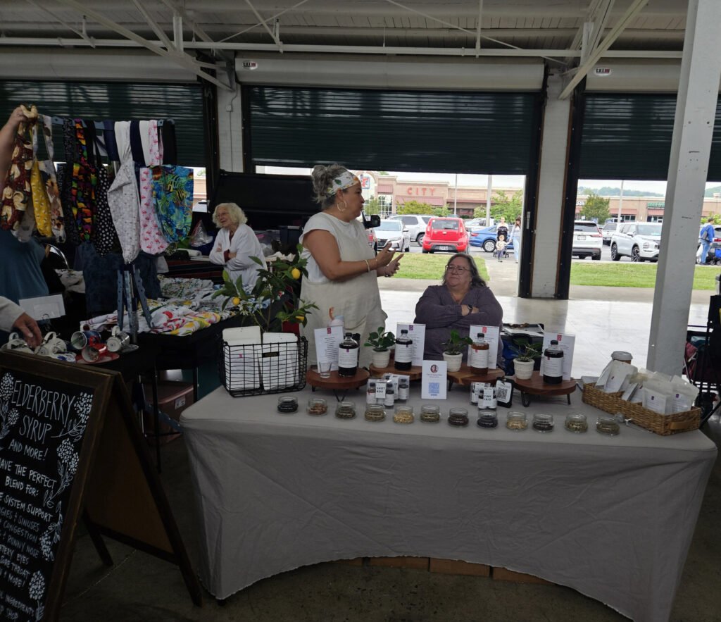 Johnson City Syrup Shop Booth