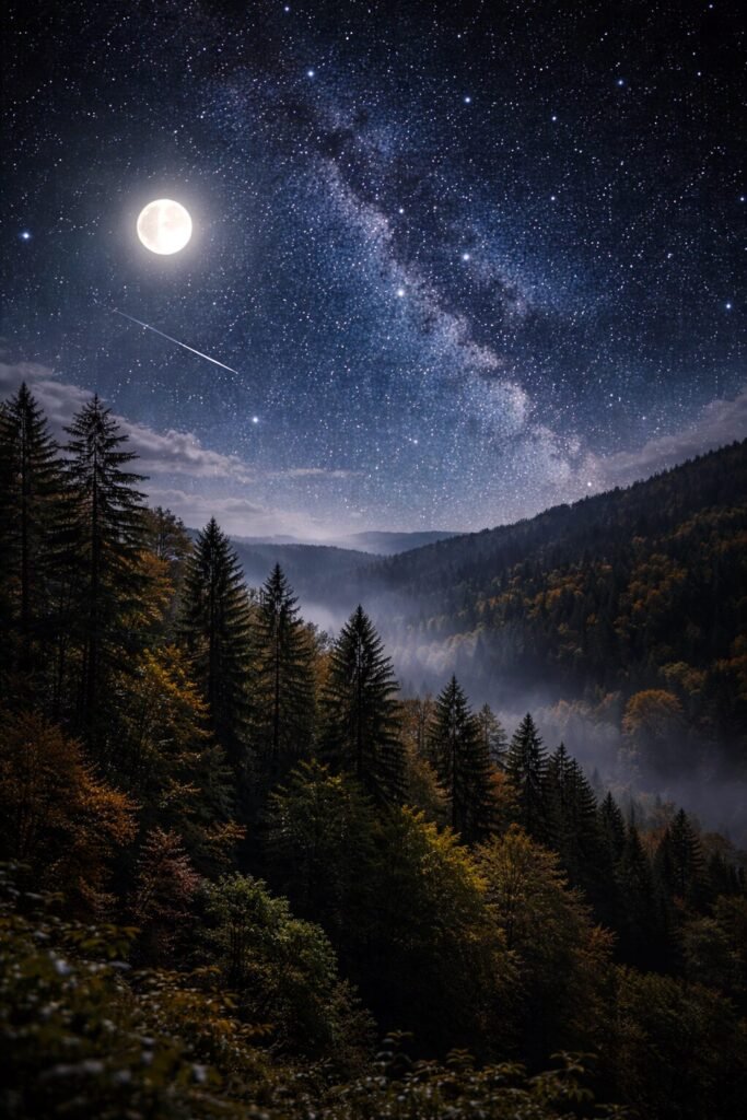 Appalachian starry night