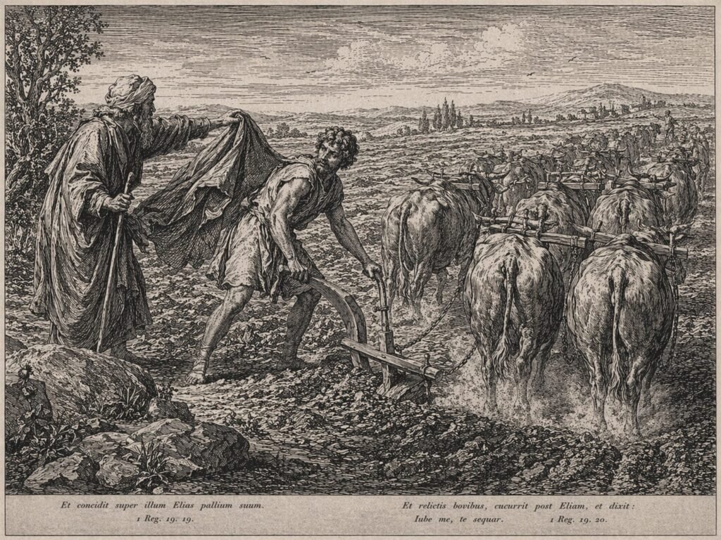 The Prophet Behind the Plow (The Call of Elisha)