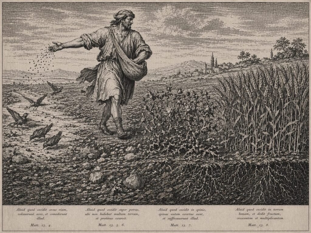 The Sower and the Four Soils (The Parable of the Sower)