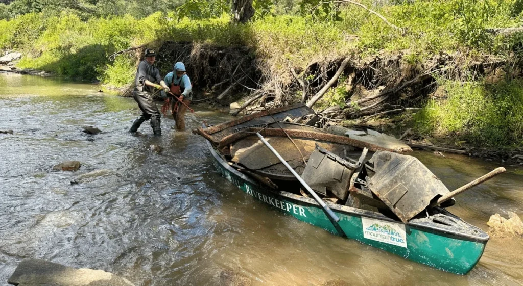 Earth Day French Broad River Cleanup