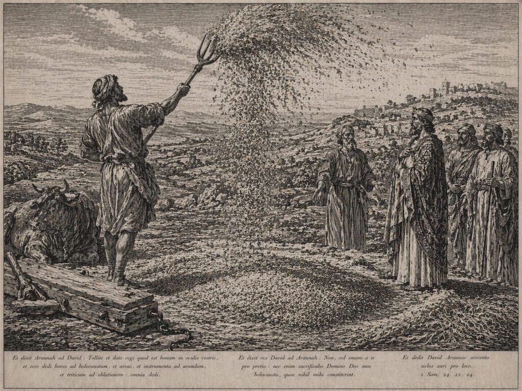 The Threshing Floor of Araunah (David Buys the Land)