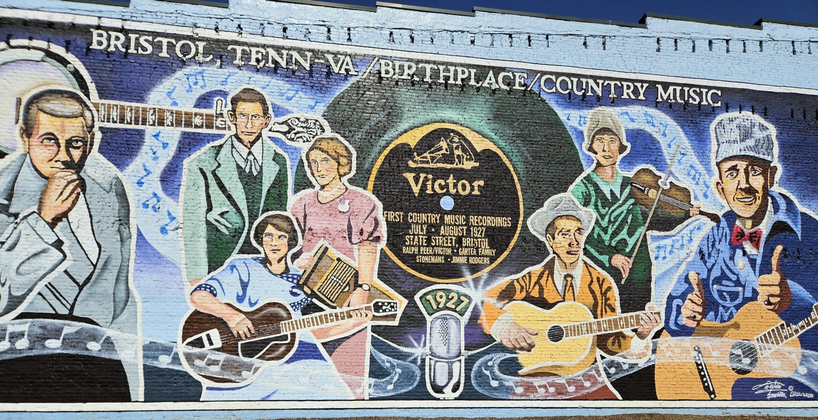 Mural at the State Street farmers market