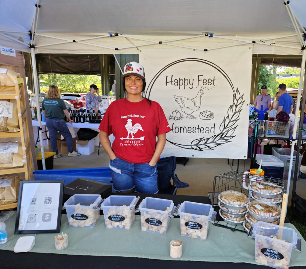 Sourdough Bread Vendor at the Abingdon Farmers Market