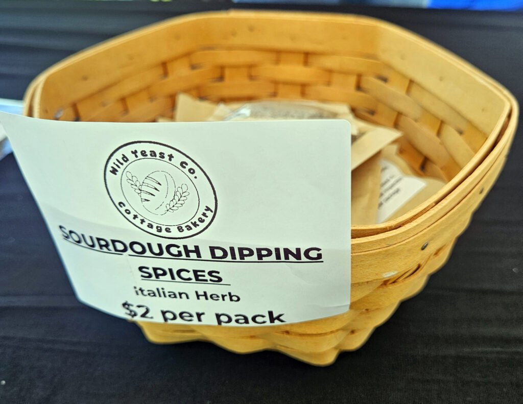 Dipping spices from The Wild Yeast Company 