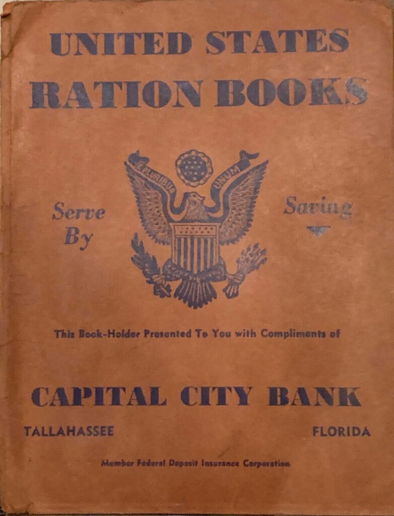 US Ration Book from WW2