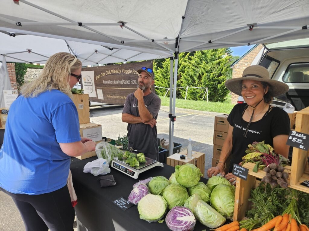 Eric and Bridgett from Blessed Creek Farm