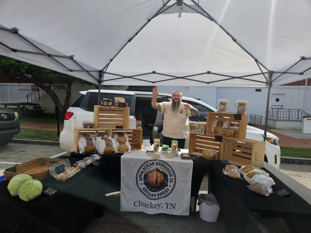 Appalachian Sourdough Company Booth
