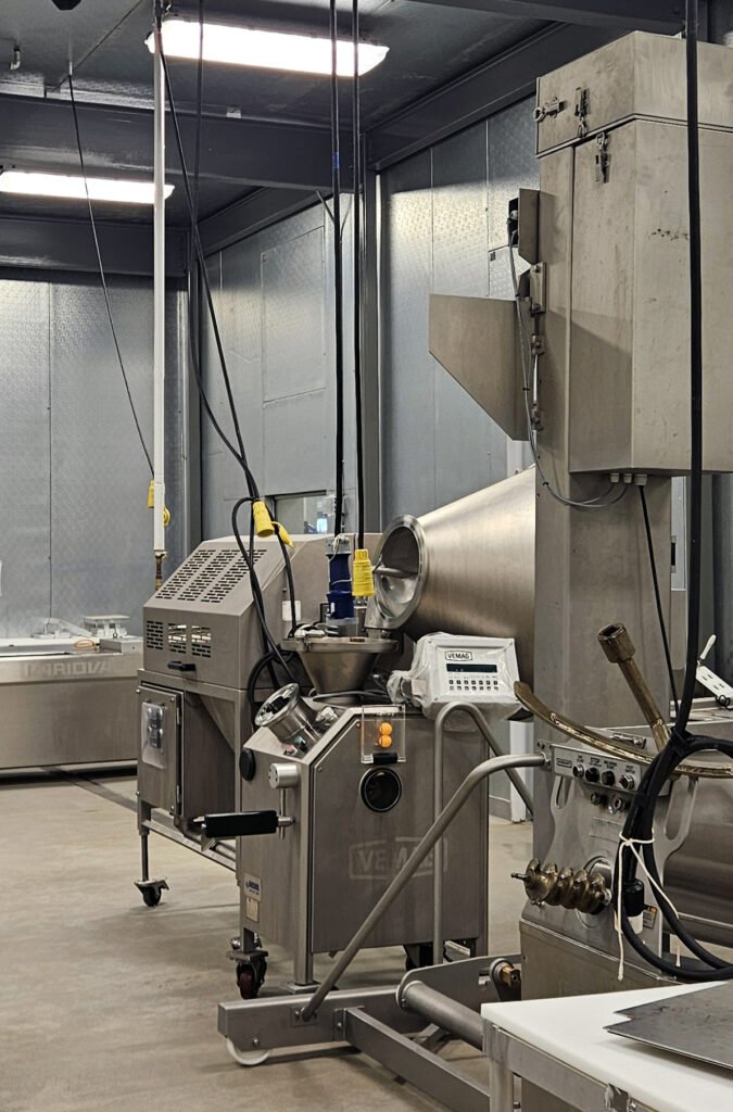 Vemag Stuffer - Appalachian Highlands Farmers Magazine Vemag HP vacuum stuffer, commonly used for continuous filling and portioning.